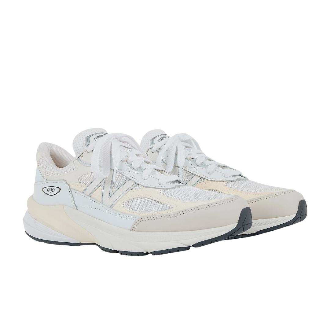 U990GB6 New Balance 990v6 MiUSA White Sea Salt