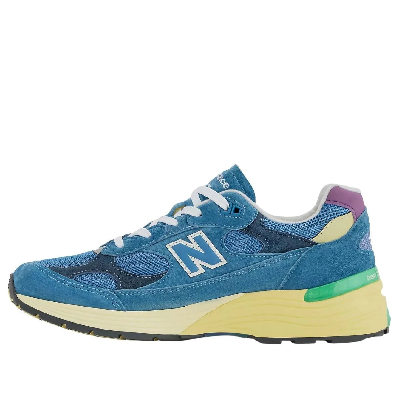 U9929NF New Balance 992 MiUSA Sea Stone Green Apple