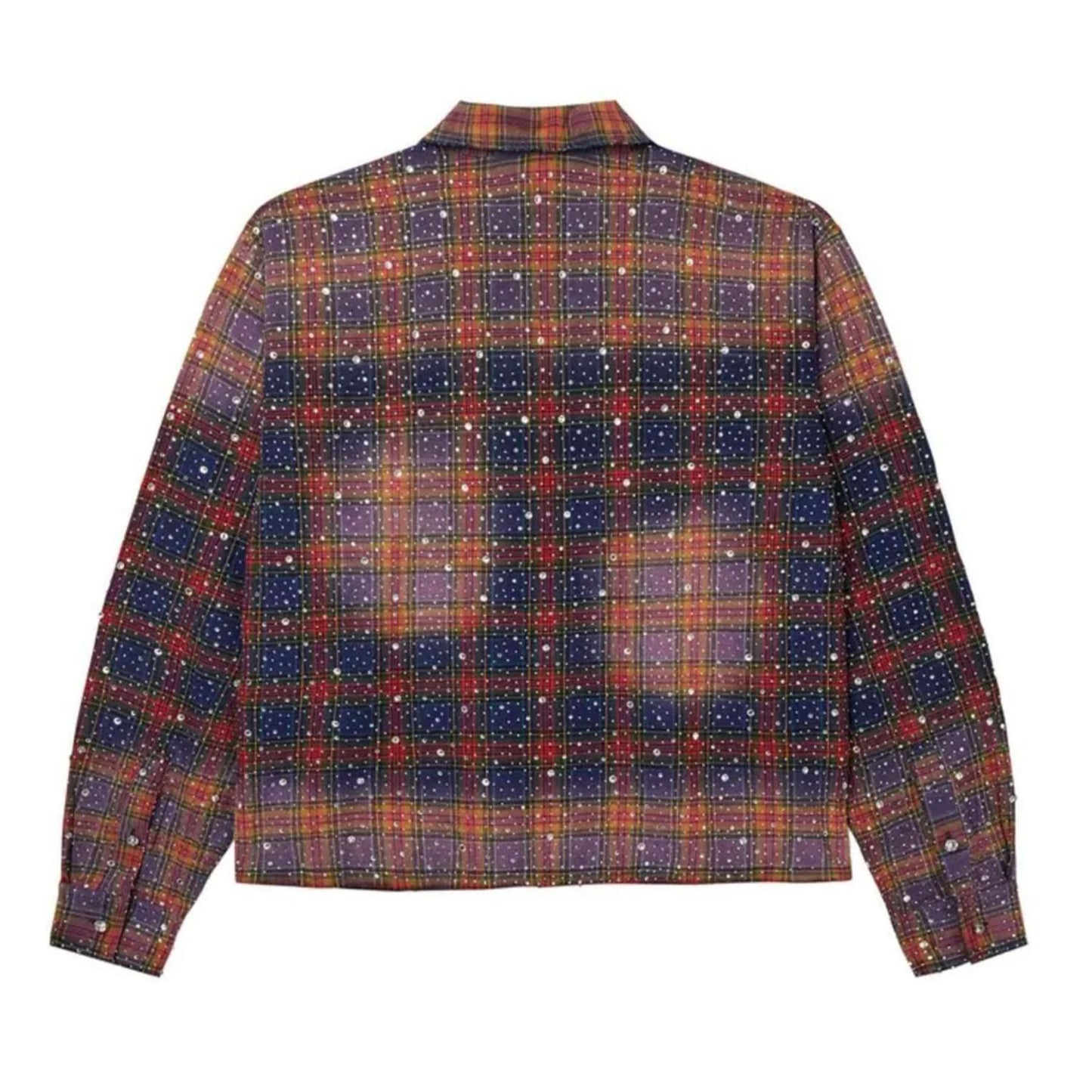 Vale Forever Rhinestone Flannel Purple Fever [USED] - S (Used)