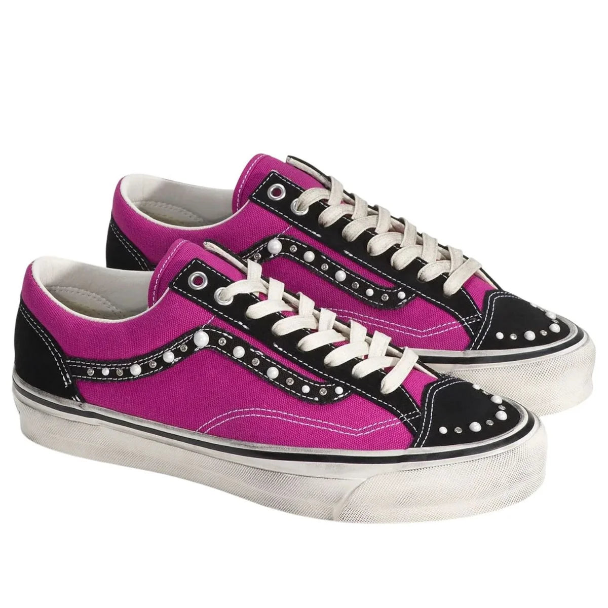 VN000E8VHLE Vans OTW Old Skool 36 Pearlized Pack Pink Black [NO BOX]