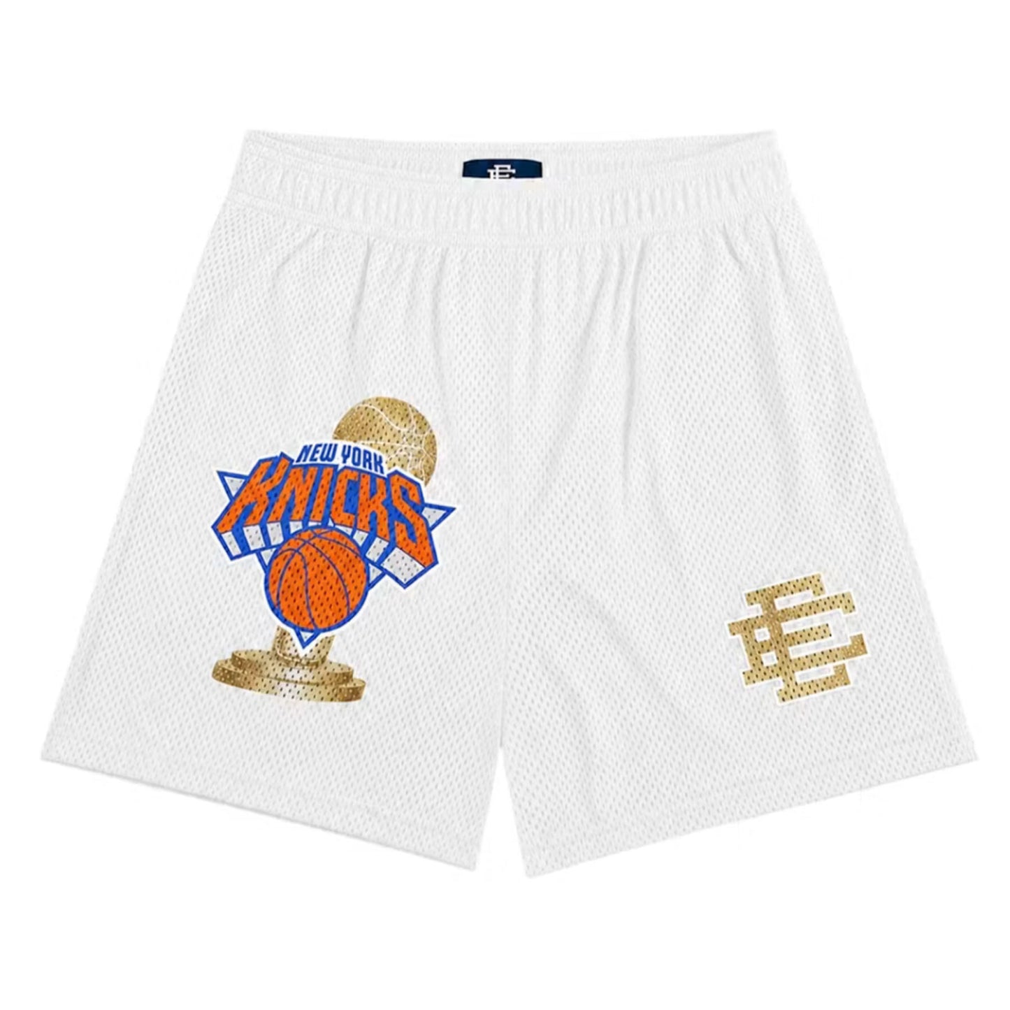 Eric Emanuel x New York Knicks Champ Shorts White/Gold