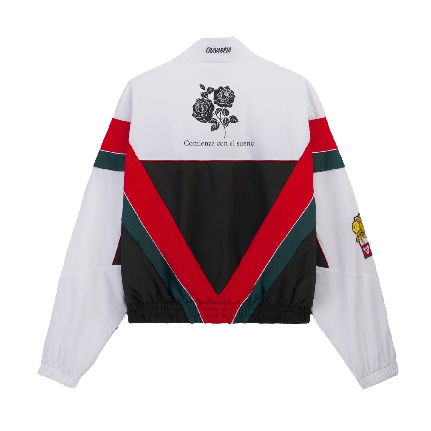 Adidas x Willy Chavarria WC Oversized Anthem Woven Track Jacket White/Black